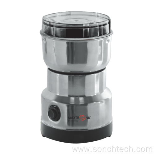 Electric Stainless Steel Coffee Bean Grinder Grinding